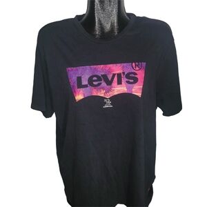 Levi's Black Graphic T-Shirt XL